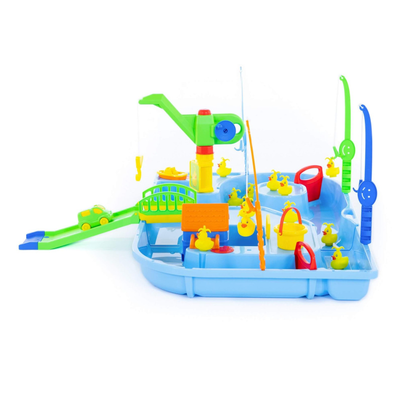 Vodná hra Chyť kačku a viac – set pre 4 deti 1