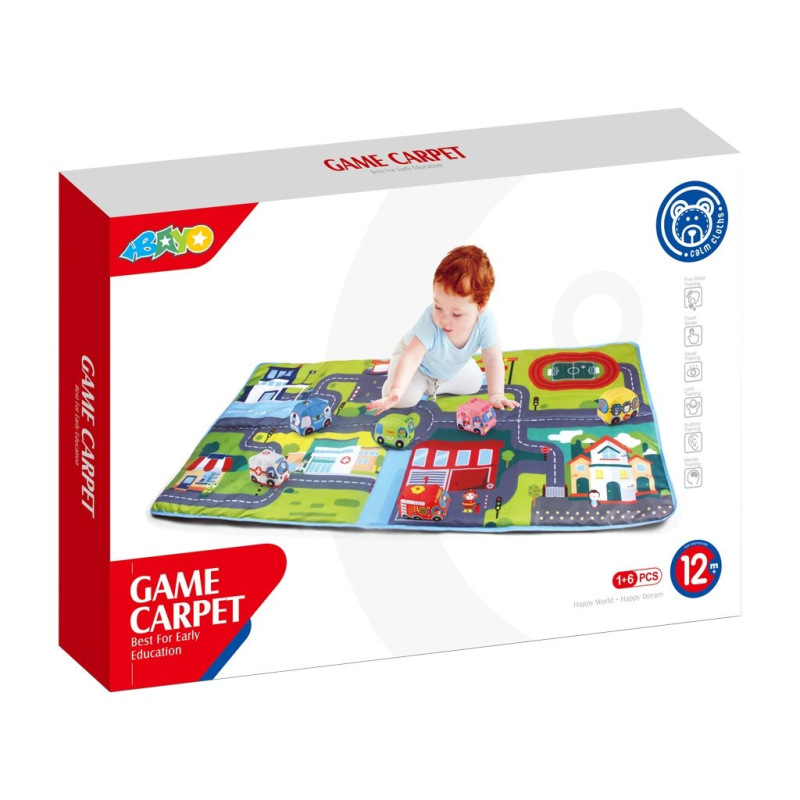 Koberček na hranie Bayo Mestečko 1