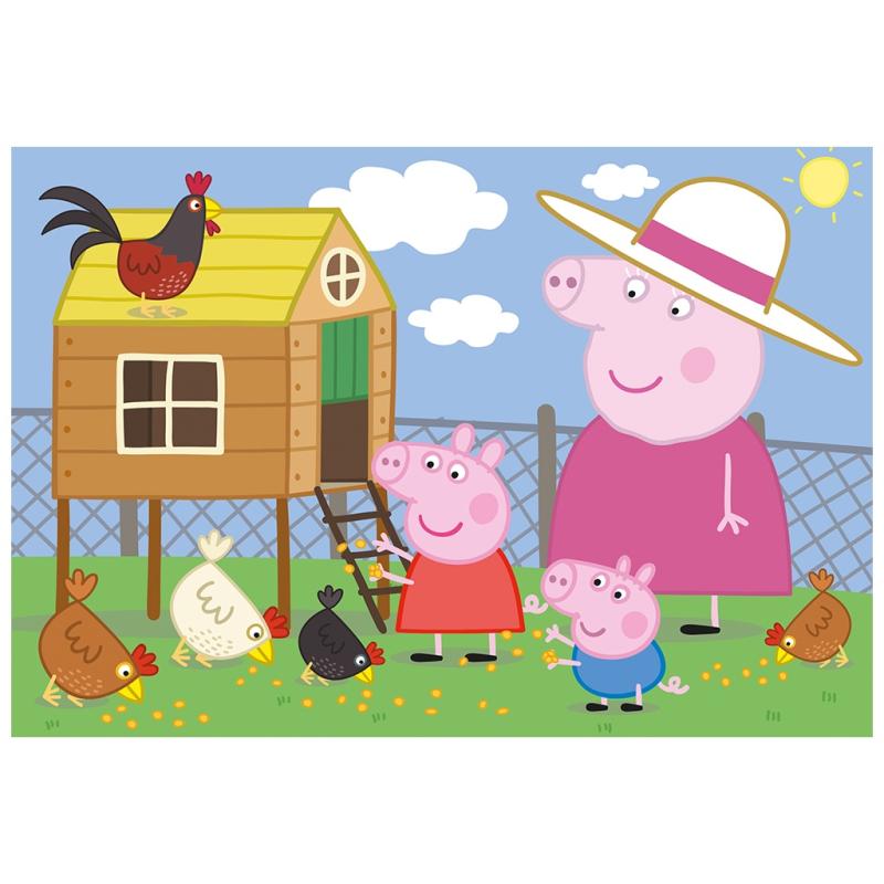 Puzzle Peppa Pig Sliepočky 24ks