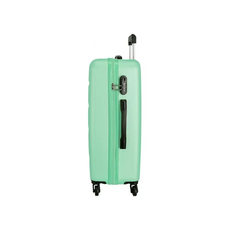 ROLL ROAD Flex Turquesa, Sada ABS cestovných kufrov, 55-65-75cm, 584946B 1