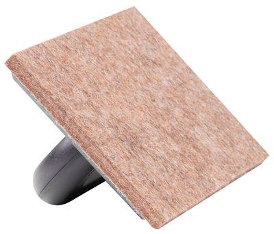 Hladítko Strend Pro BlackEdt, 250x130x8 mm, ABS, plsť hnedá, hobby