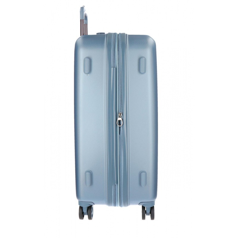 MOVOM Wood Steel Blue, Škrupinový cestovný kufor, 75x52x32cm, 109L, 5319363 (large exp.) 3