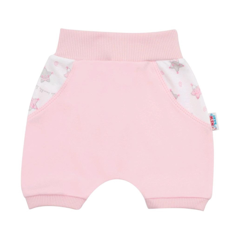 3-dielna letná bavlnená súprava New Baby Perfect Summer ružová 92 (18-24m) 2