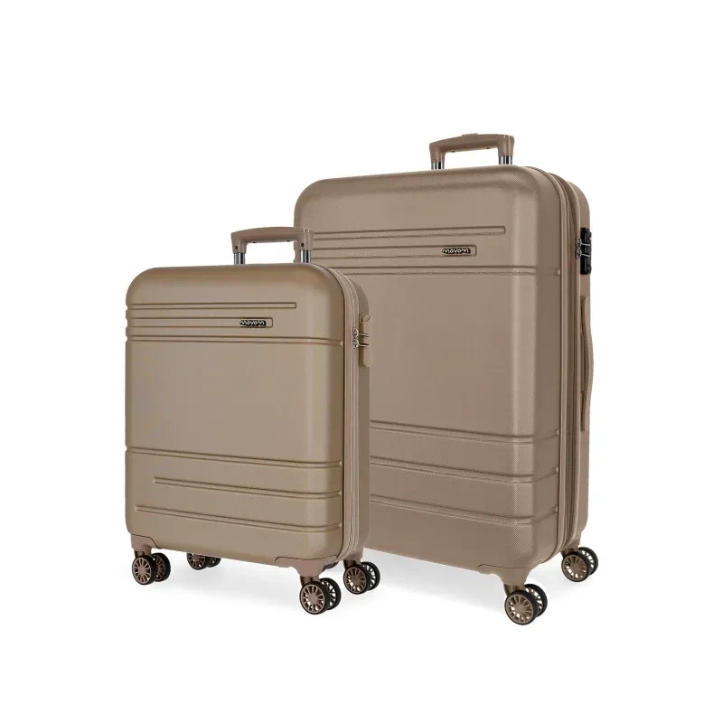 Sada luxusných ABS cestovných kufrov GALAXY Champagne, 68cm/55cm, 5989563