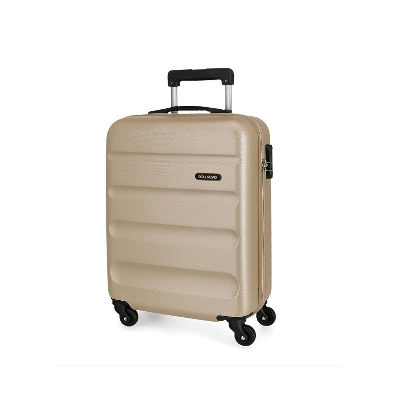 ROLL ROAD Flex Champagne, ABS Cestovný kufor, 55x38x20cm, 35L, 5849169 (small)