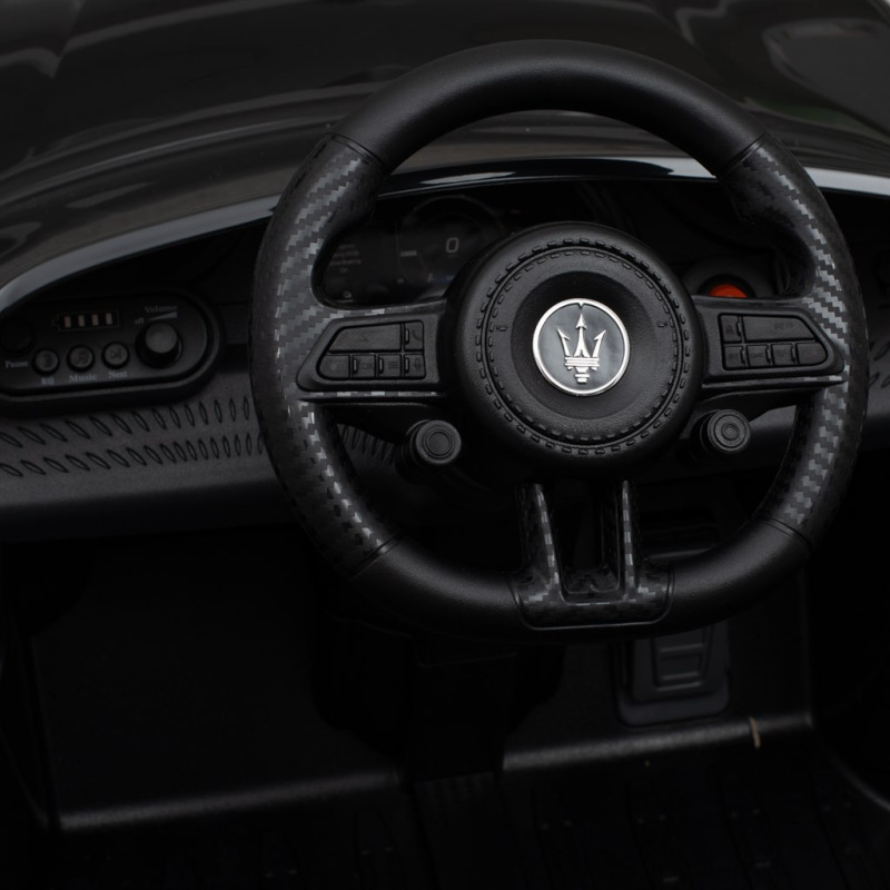 Elektrické autíčko Maserati GranTurismo Baby Mix čierne 4