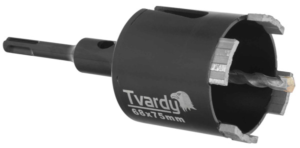 Vrták diamantový korunkový so stredovým vrtákom, priemer 68 mm, upínanie SDS+, M16, TVARDY 7