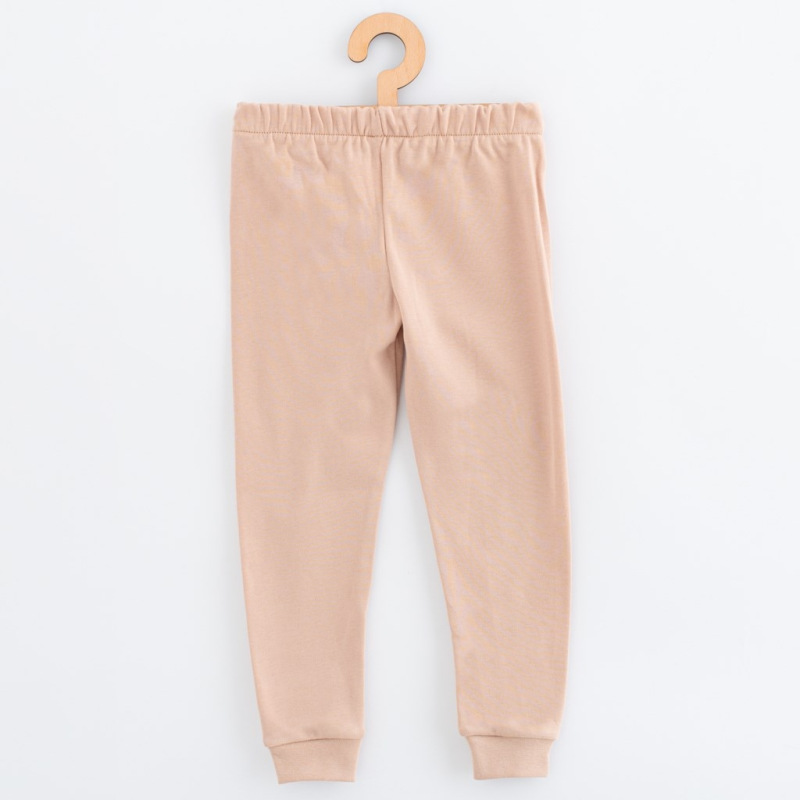 Detské bavlnené pyžamko New Baby beige dino 128/134 2