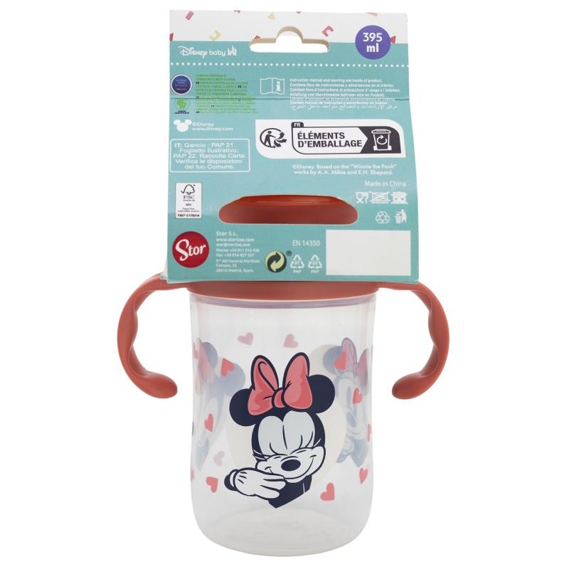 Tréningový hrnček s rúčkami MINNIE MOUSE, 360ml, 13314