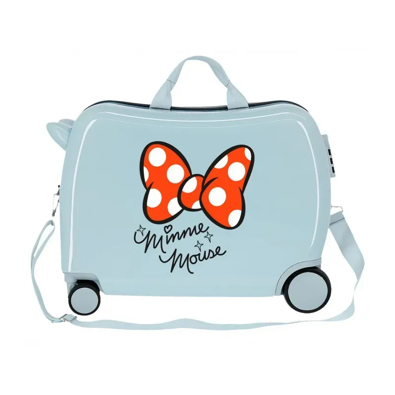 JOUMMA BAGS cestovný kufor na kolieskach / odrážadlo MINNIE MOUSE Good Vibes, 34L, 3399822