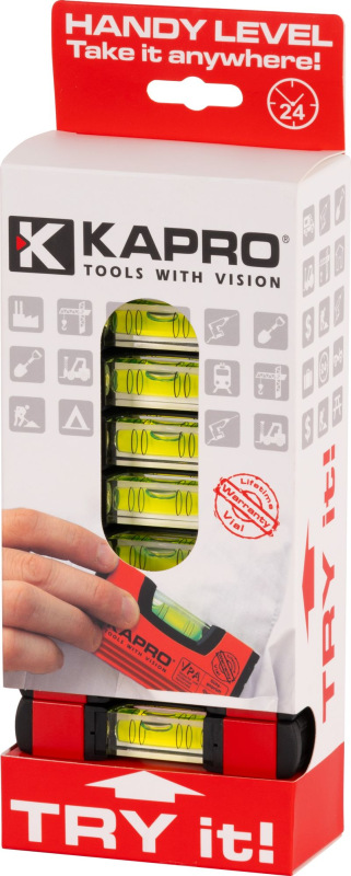 Vodováha KAPRO® 246, MINI Handy level, 100 mm, Sellbox 10 ks 5