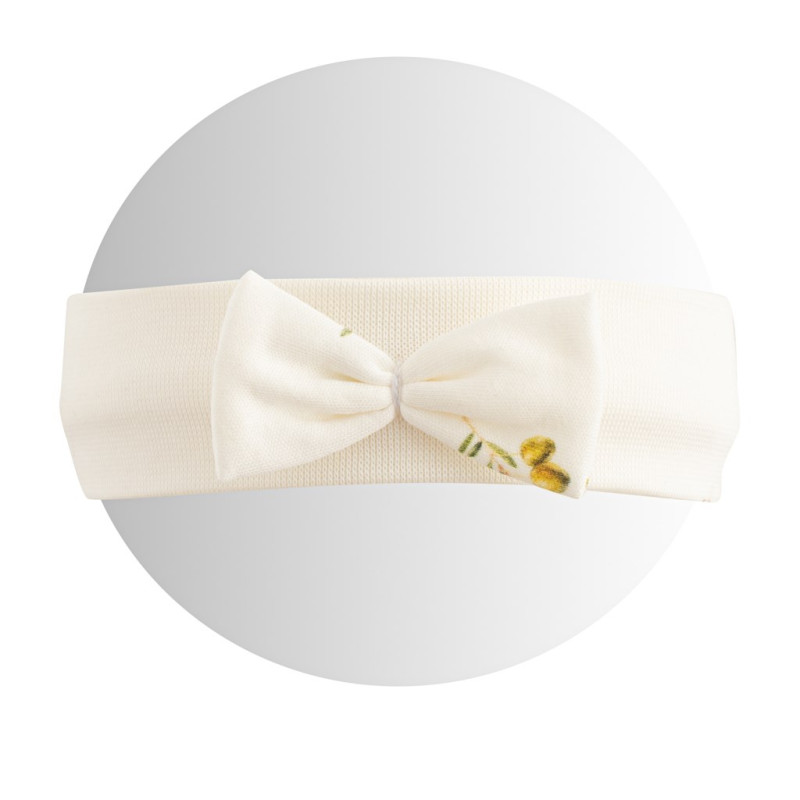 Dojčenská čelenka z organickej bavlny New Baby Olivy Univerzálna 1