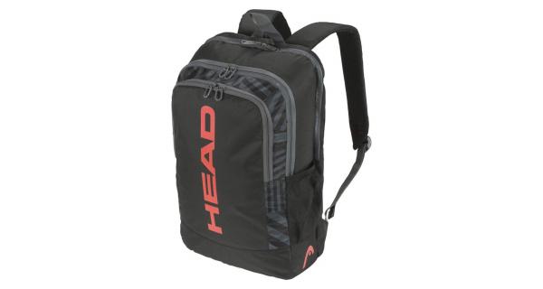 Head Base Backpack 17L športový batoh BKOR, čierna-oranžová