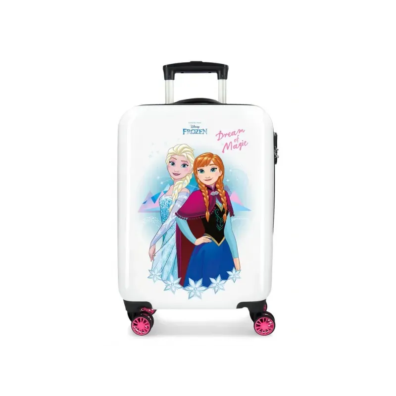 Luxusný detský ABS cestovný kufor DISNEY FROZEN Magic, 55x38x20cm, 34L, 4721461