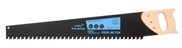 Pílka na pórobetón SK, 630 mm, 5289 FZ - 17z, drevená rukoväť, PILANA