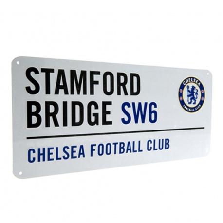 FOREVER COLLECTIBLES Plechová tabuľa 40/18cm FC CHELSEA Street Sign