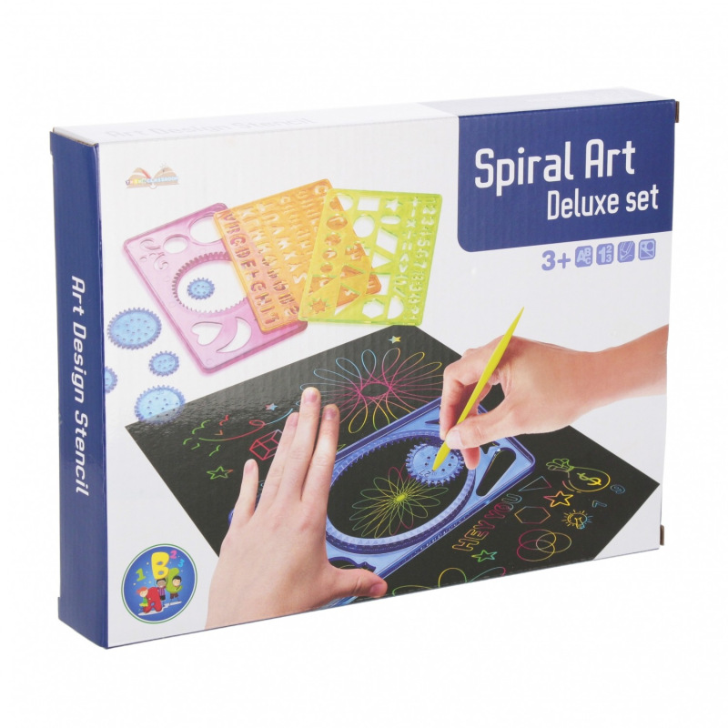 Šablóny spirograf 5