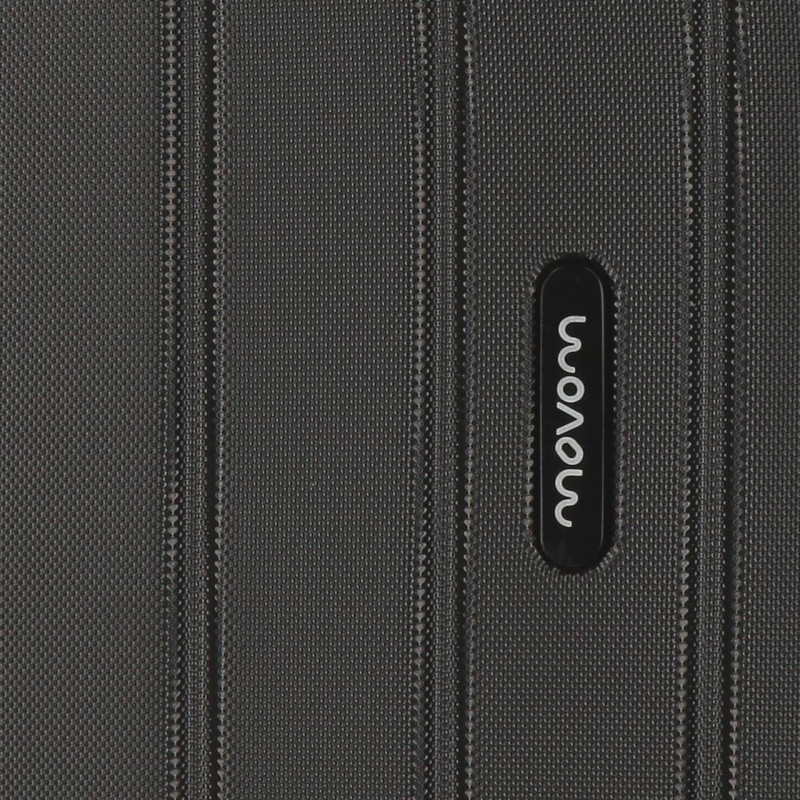 MOVOM Wood Black, Škrupinový cestovný kufor, 55x40x20cm, 38L, 5319161 (small) 5