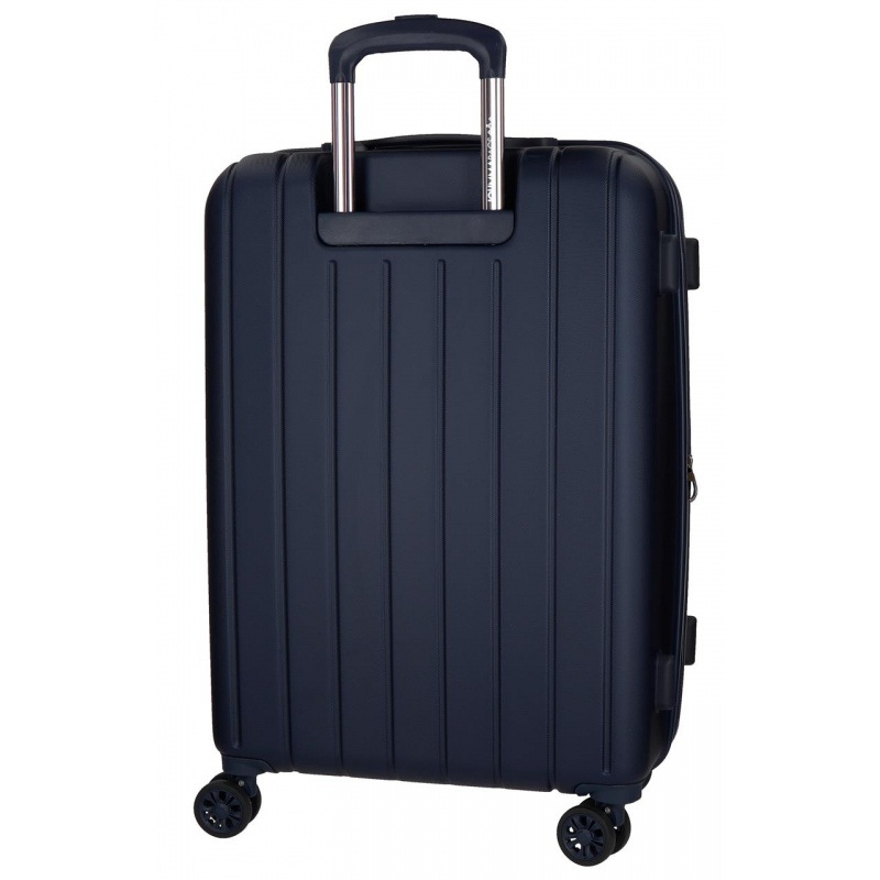 MOVOM Wood Navy Blue, Škrupinový cestovný kufor, 75x52x32cm, 109L, 5319364 (large exp.) 2
