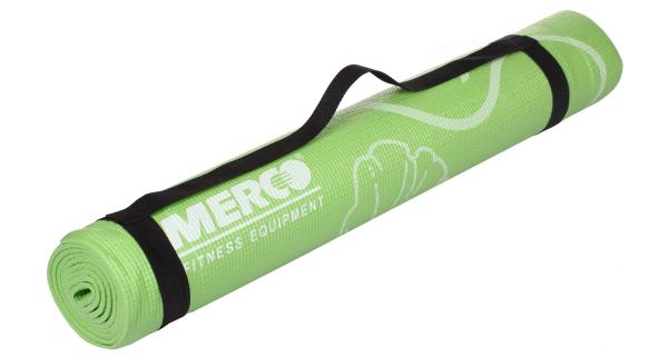 Merco Print PVC 4 Mat podložka na cvičenie zelená