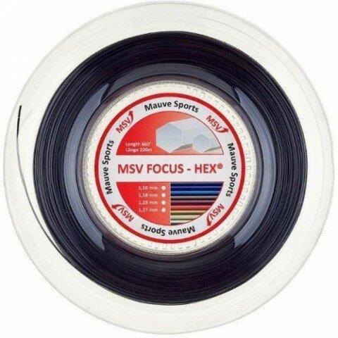 MSV Focus HEX tenisový výplet 200 m modrá 1,18mm