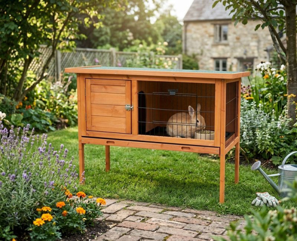 Králikáreň Strend Pro, so strechou, 91.5x45x70 cm 1