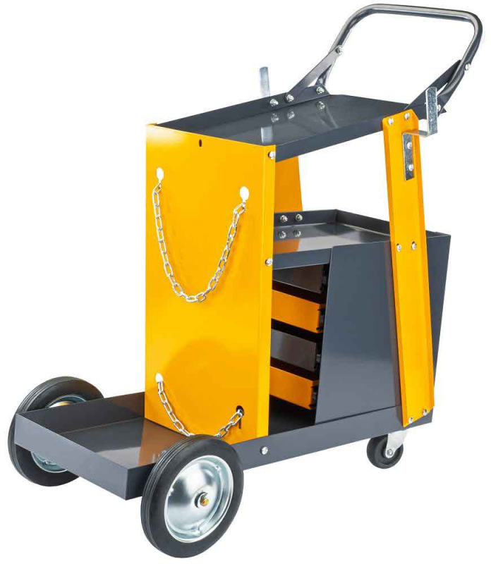 Mobilný vozík pre zváračov so 4 zásuvkami, POWERMAT 3
