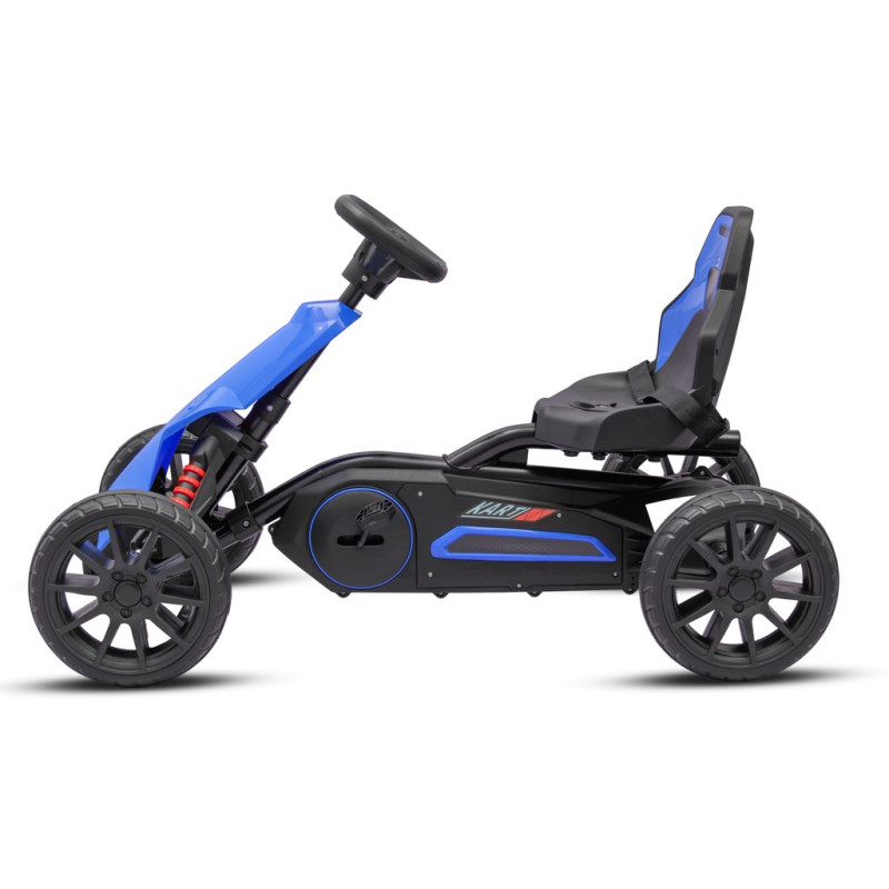 Detská šliapacia motokára Go-kart Baby Mix Speedster modrá 1