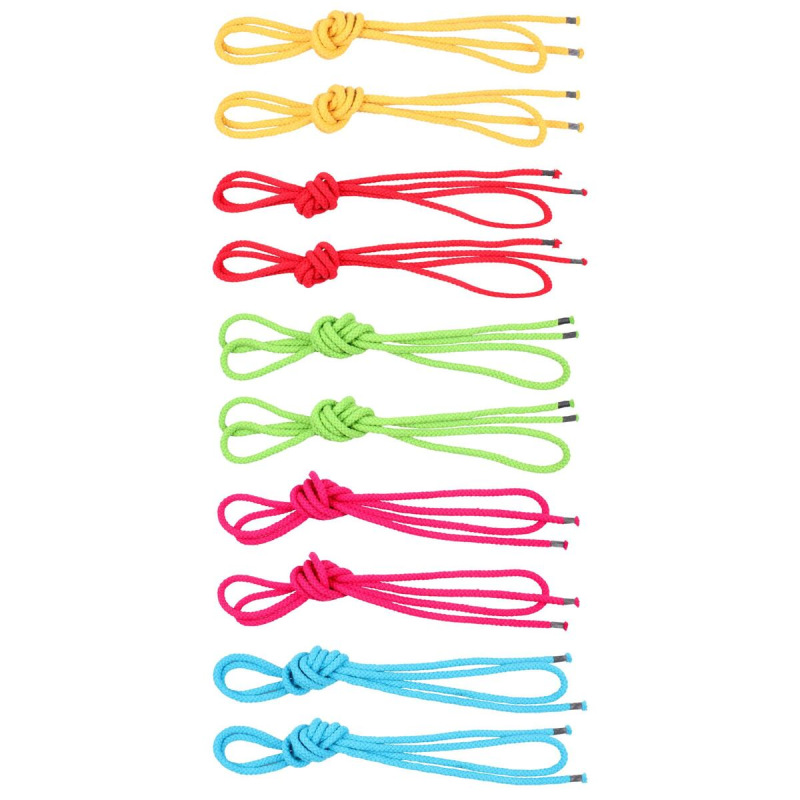 Gymnastické švihadlo 240 cm sada 10 ks 1