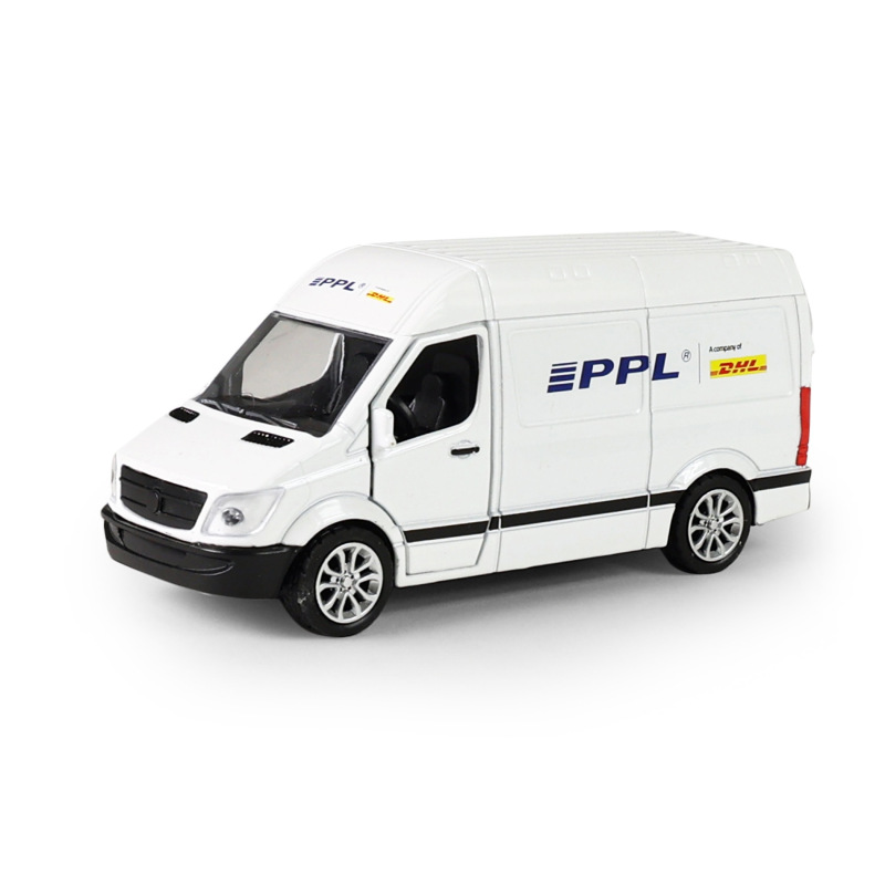 Kovové auto s otváracími dverami PPL 1