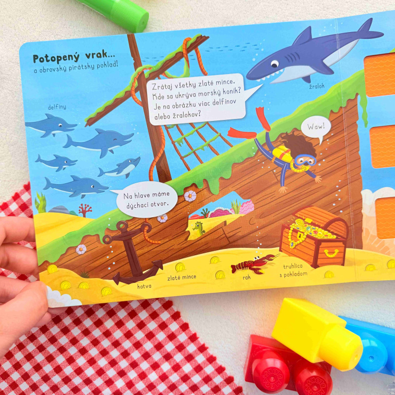 PEXESO Knižka: Zvieratká v oceáne 3