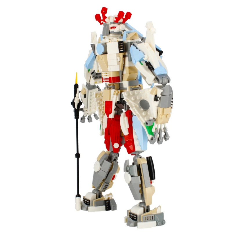 Stavebnica Veľký Robot - 4 druhy 7