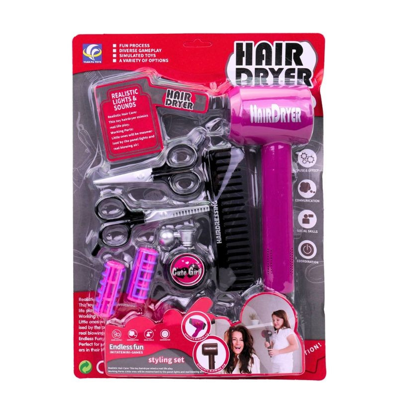 Kadernícky set s efektmi