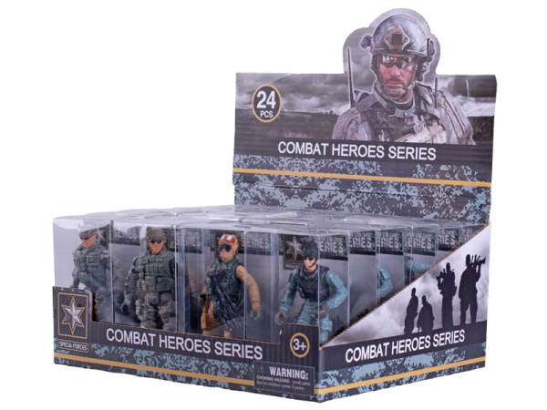 Kĺbový vojak so zbraňou - 4 druhy 5