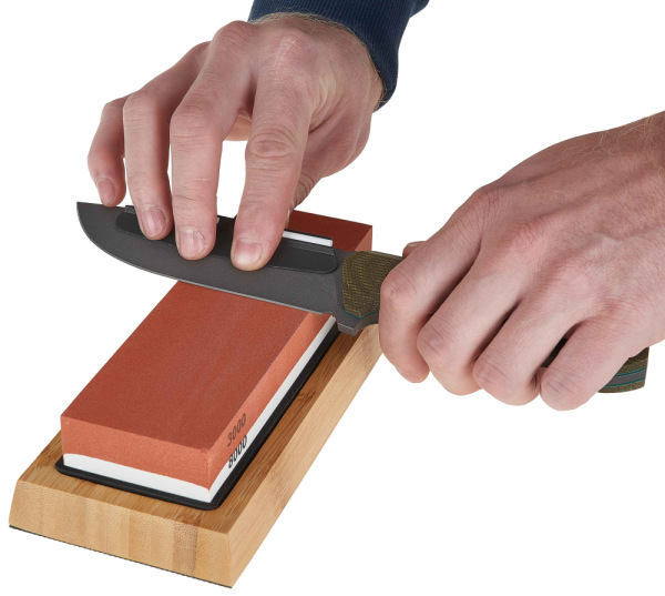 Sada brúsnych kameňov s vodiacou lištou a koženým pásom, zrnitosť 400-8000, GEKO 3