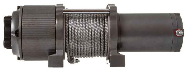 Naviják elektrický, 12V, 800W, max. ťah 1814 kg, oceľové lano 6 mm, MAR-POL 13