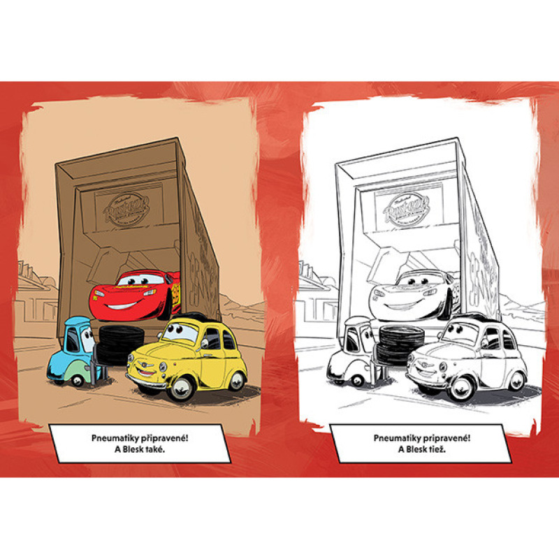 Maľovanky A5 Autá 1