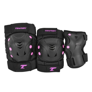 TAKY sada chráničov kolien,lakťov a zápästia pink XL