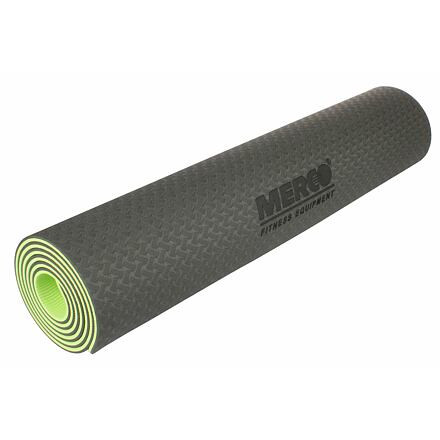 Yoga TPE 6 Double Mat podložka na cvičenie čierno-zelená 2