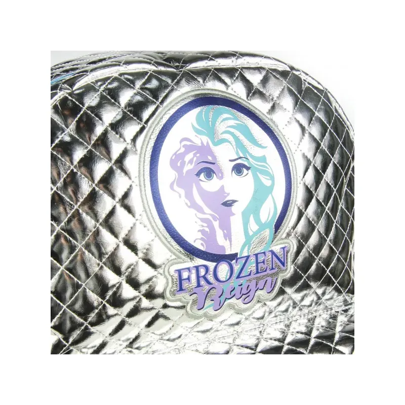 Dievčenský štýlový batoh DISNEY FROZEN Fashion Silver, 40cm, 2100002694