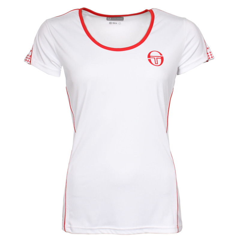 Phoenix T-Shirt dámske tričko biela-červená