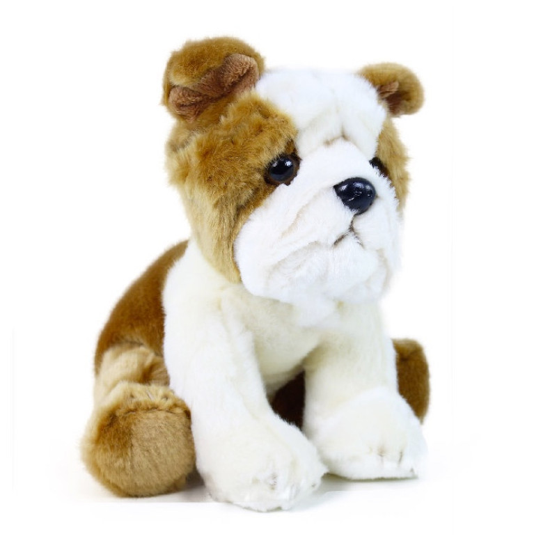 Plyšový pes bulldog