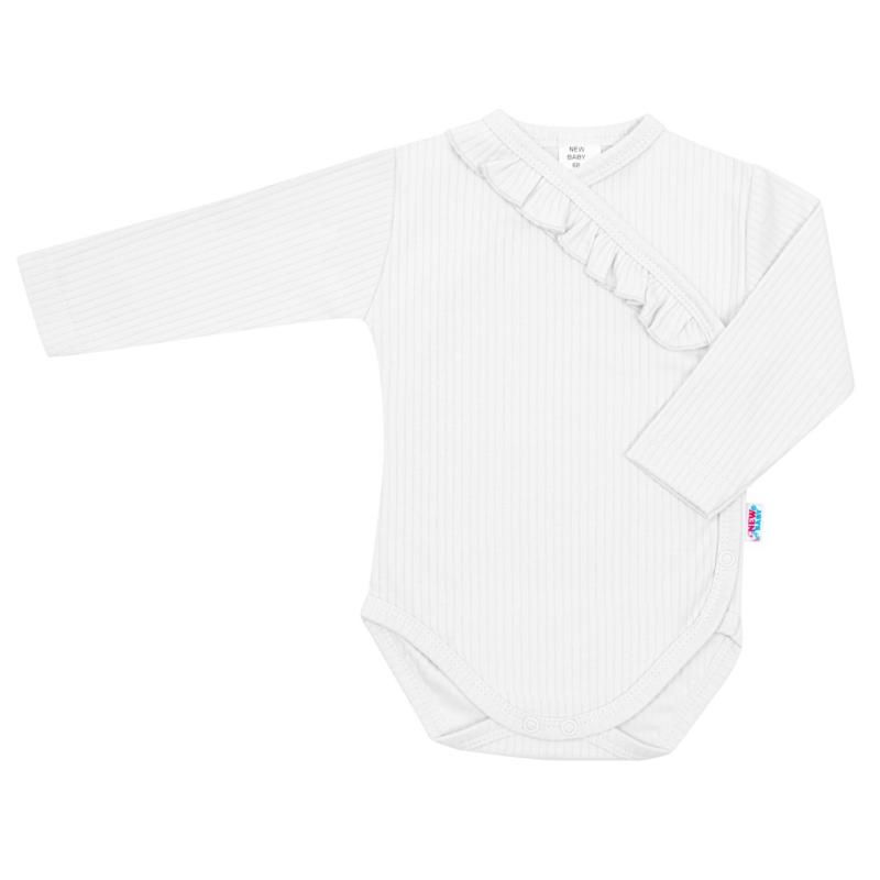 2-dielna dojčenská súprava New Baby Stripes bílá 80 (9-12m)