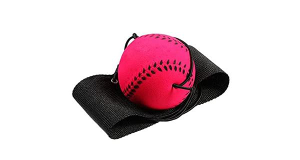 Merco Baseball Wrist loptička na gume ružová