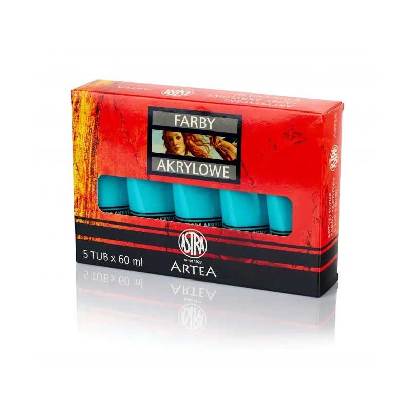 ARTEA Akrylová farba Profi 60ml, Turquoise Blue / Tyrkysová Modrá, 83410942