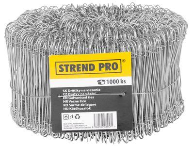 Drôt Strend Pro WGT10, 1.1x220 mm, na viazanie železa, 1000 ks, Zn