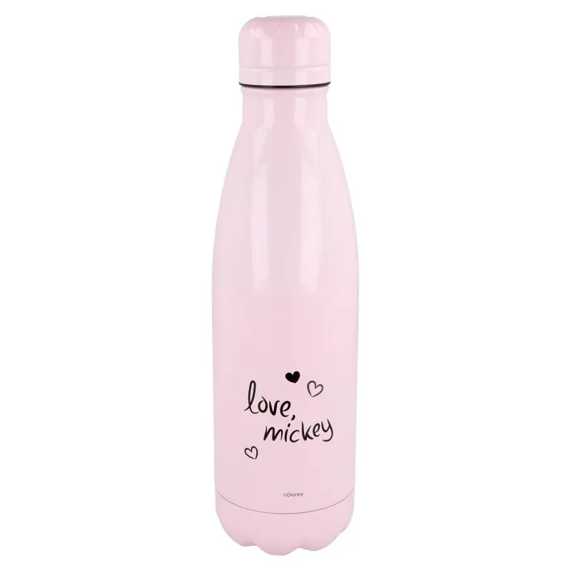 STOR Nerezová fľaša / termoska MICKEY MOUSE Pink Love, 780ml, 03610