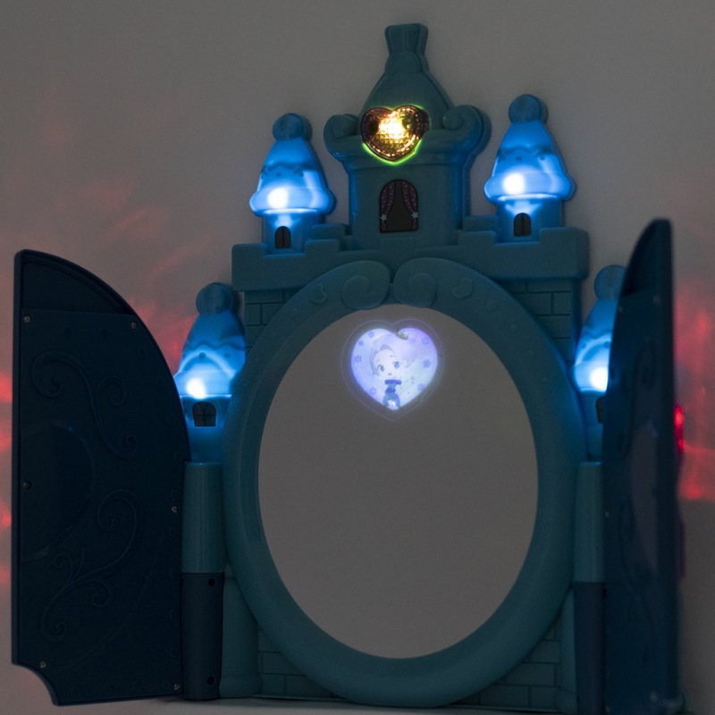 Detský toaletný stolík ľadový svet so svetlom, hudbou a stoličkou BABY MIX 1