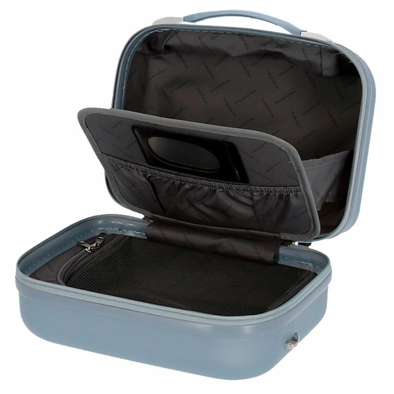 Movom Riga Light Blue, ABS Cestovný kozmetický kufrík, 21x29x15cm, 9L, 5993963
