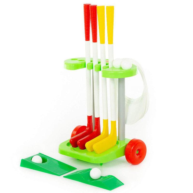 Golfový set s vozíkom
